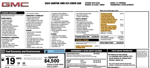 Photos of 2024 GMC Canyon AT4 for sale in Orem, UT at AutoMatch
