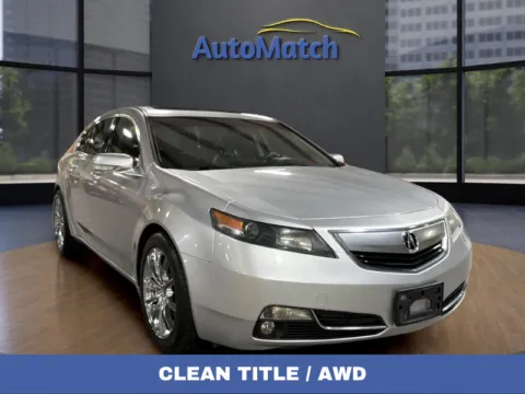 Silver 2013 Acura TL SH-AWD w/Tech for sale in Orem, UT