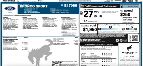 Photos of 2025 Ford Bronco Sport Outer Banks for sale in Orem, UT at AutoMatch