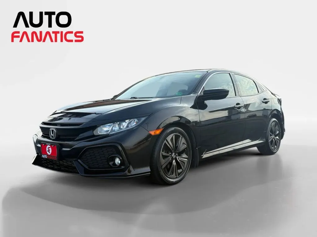 Black 2018 Honda Civic EX Hatchback 4D for sale in Fredericksburg, VA
