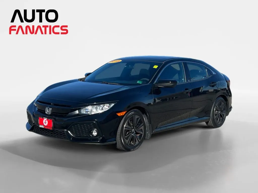 Black 2018 Honda Civic EX Hatchback 4D for sale in Fredericksburg, VA