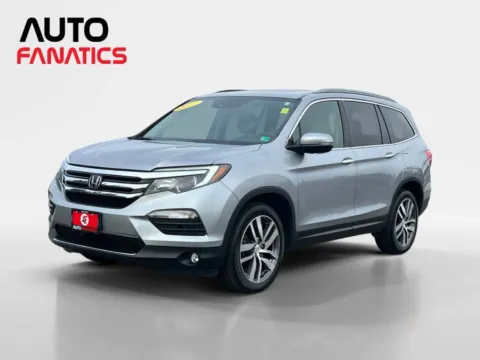 Silver 2017 Honda Pilot Touring Sport Utility 4D for sale in Fredericksburg, VA