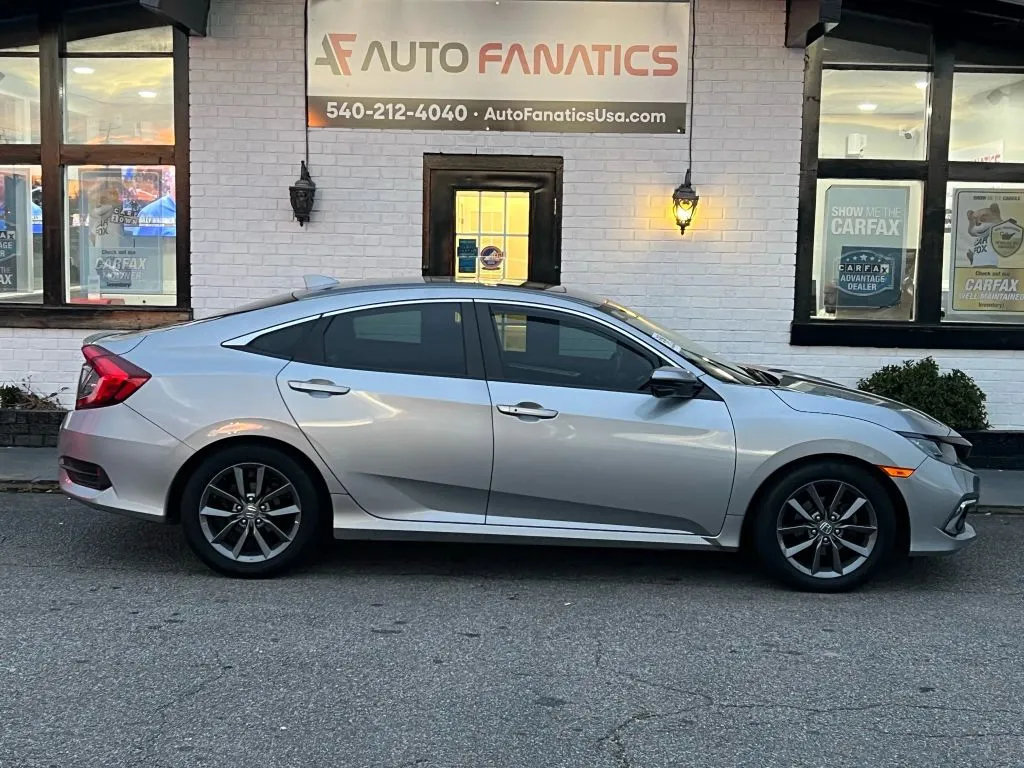 Gray 2020 Honda Civic EX Sedan 4D for sale in Fredericksburg, VA