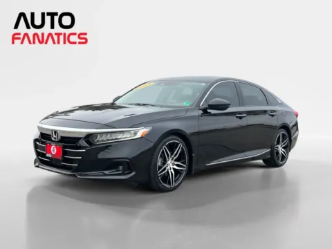 Black 2021 Honda Accord Touring Sedan 4D for sale in Fredericksburg, VA