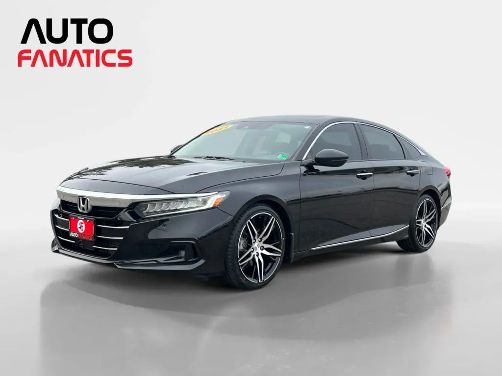Black 2021 Honda Accord Touring Sedan 4D for sale in Fredericksburg, VA