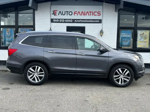 Gray 2017 Honda Pilot Elite Sport Utility 4D for sale in Fredericksburg, VA