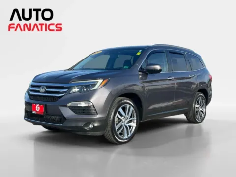 Gray 2017 Honda Pilot Elite Sport Utility 4D for sale in Fredericksburg, VA