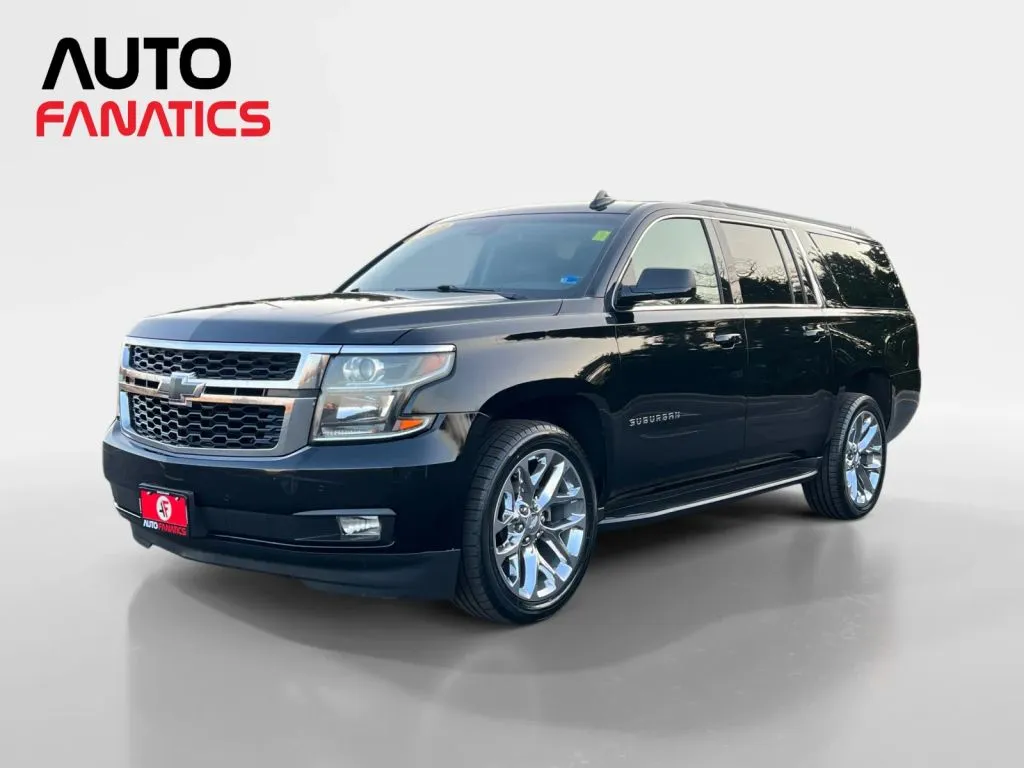 Black 2018 Chevrolet Suburban LT Sport Utility 4D for sale in Fredericksburg, VA