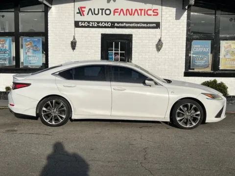 White 2019 Lexus ES 350 F Sport Sedan 4D for sale in Fredericksburg, VA