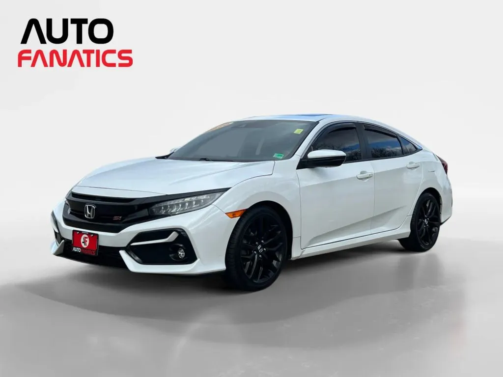White 2020 Honda Civic Si Sedan 4D for sale in Fredericksburg, VA