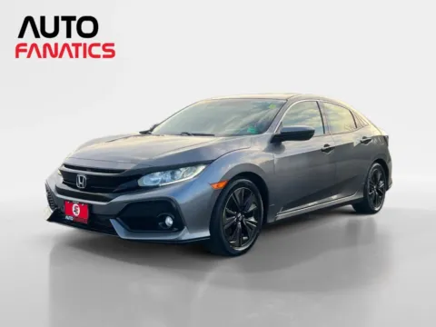 Gray 2019 Honda Civic EX Hatchback 4D for sale in Fredericksburg, VA