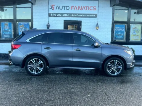 Gray 2019 Acura MDX SH-AWD w/Technology Pkg Sport Utility 4D for sale in Fredericksburg, VA