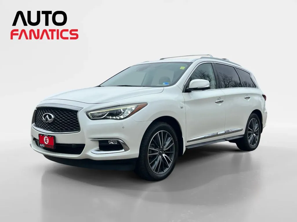 White 2019 INFINITI QX60 LUXE (2019.5) Sport Utility 4D for sale in Fredericksburg, VA