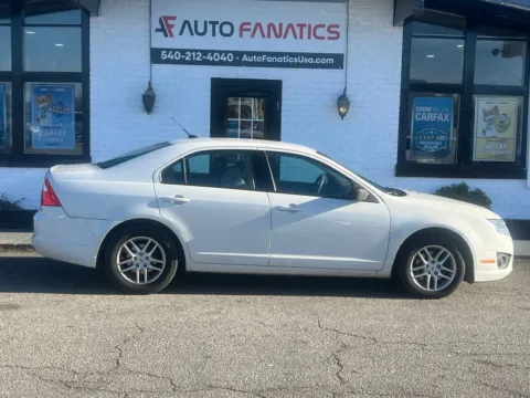 White 2012 Ford Fusion S Sedan 4D for sale in Fredericksburg, VA