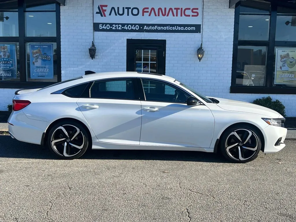 White 2021 Honda Accord Sport Sedan 4D for sale in Fredericksburg, VA