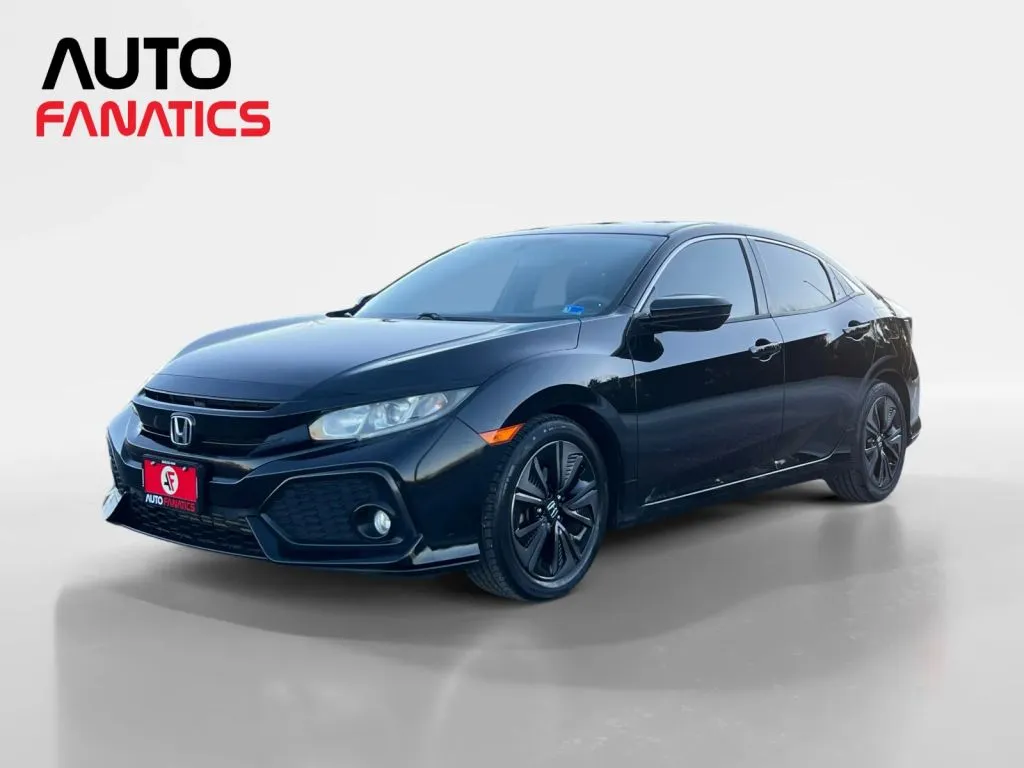 Black 2018 Honda Civic EX Hatchback 4D for sale in Fredericksburg, VA