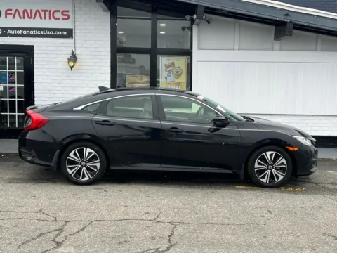 Black 2018 Honda Civic EX-T Sedan 4D for sale in Fredericksburg, VA