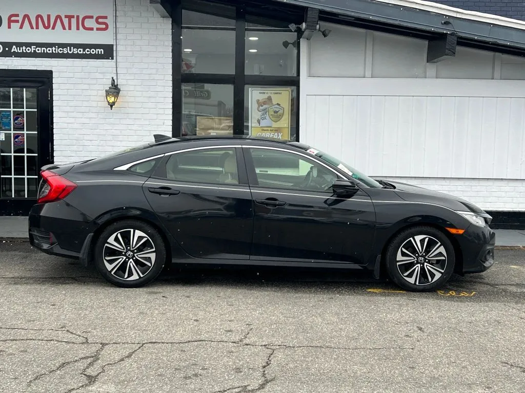 Black 2018 Honda Civic EX-T Sedan 4D for sale in Fredericksburg, VA