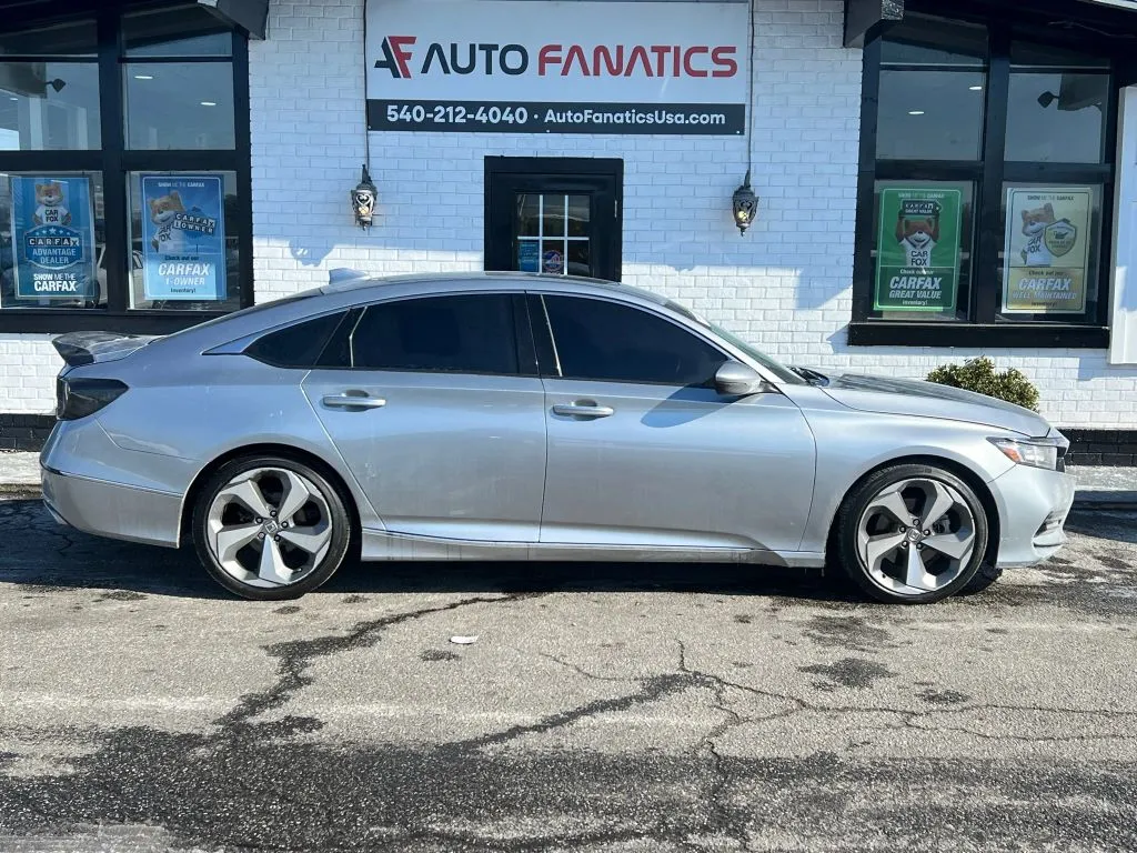 Silver 2018 Honda Accord Touring Sedan 4D for sale in Fredericksburg, VA
