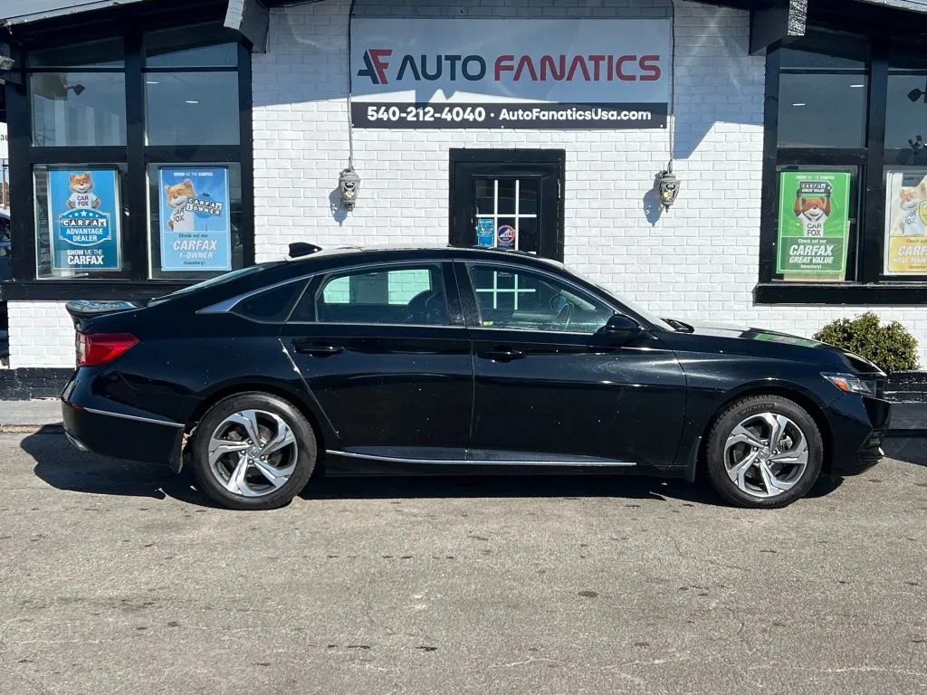 Black 2018 Honda Accord EX-L Sedan 4D for sale in Fredericksburg, VA