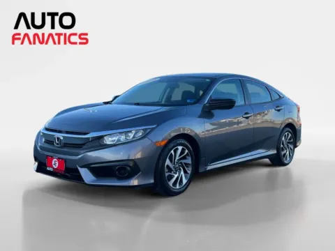 Black 2018 Honda Civic EX w/Honda Sensing Sedan 4D for sale in Fredericksburg, VA