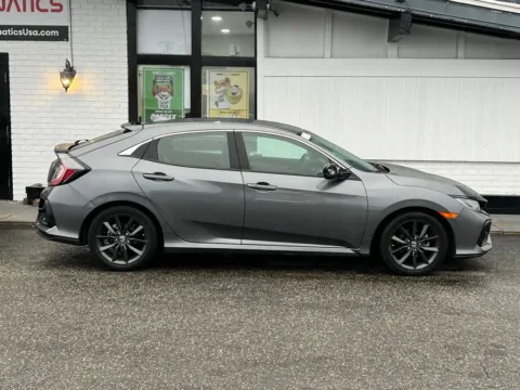 Gray 2021 Honda Civic EX Hatchback 4D for sale in Fredericksburg, VA