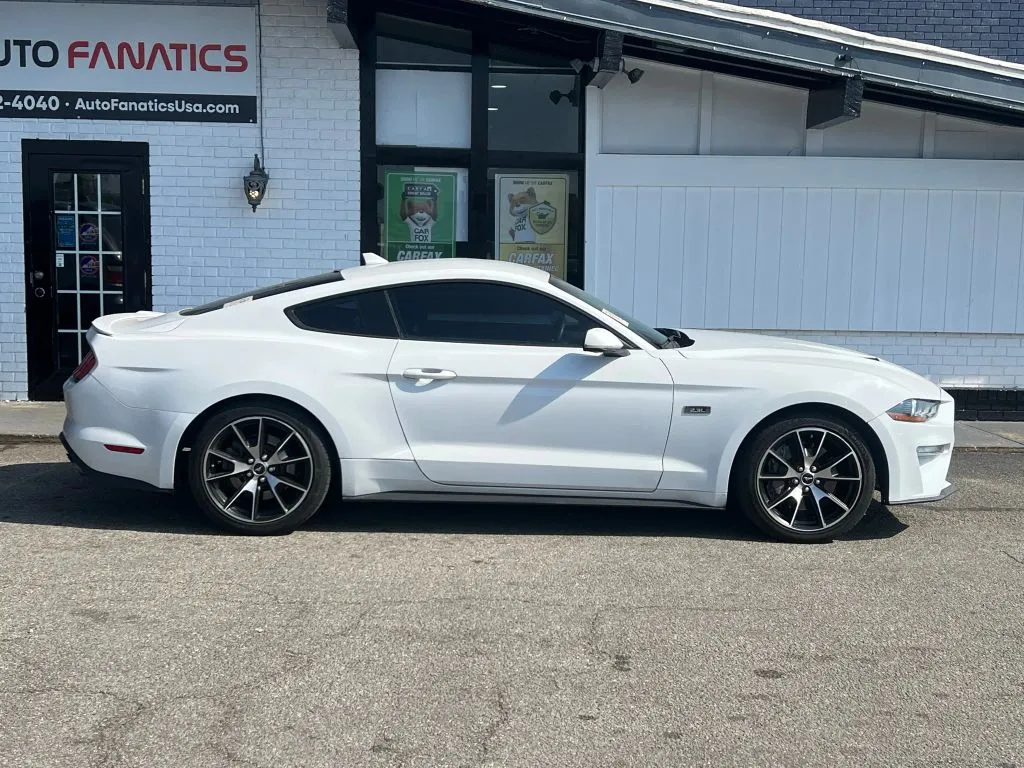 White 2021 Ford Mustang EcoBoost Coupe 2D for sale in Fredericksburg, VA