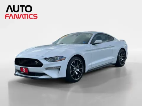 Blue 2021 Ford Mustang EcoBoost Coupe 2D for sale in Fredericksburg, VA