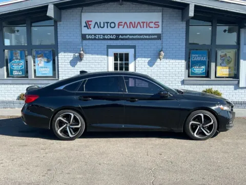 Black 2019 Honda Accord Sport Sedan 4D for sale in Fredericksburg, VA