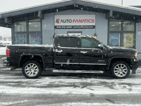 Black 2017 GMC Sierra 1500 Crew Cab Denali Pickup 4D 5 3/4 ft for sale in Fredericksburg, VA