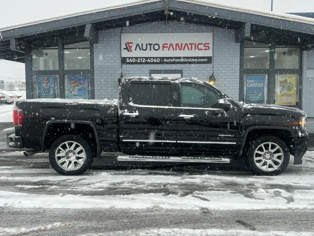 Black 2017 GMC Sierra 1500 Crew Cab Denali Pickup 4D 5 3/4 ft for sale in Fredericksburg, VA