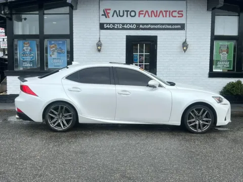White 2019 Lexus IS 300 Sedan 4D for sale in Fredericksburg, VA