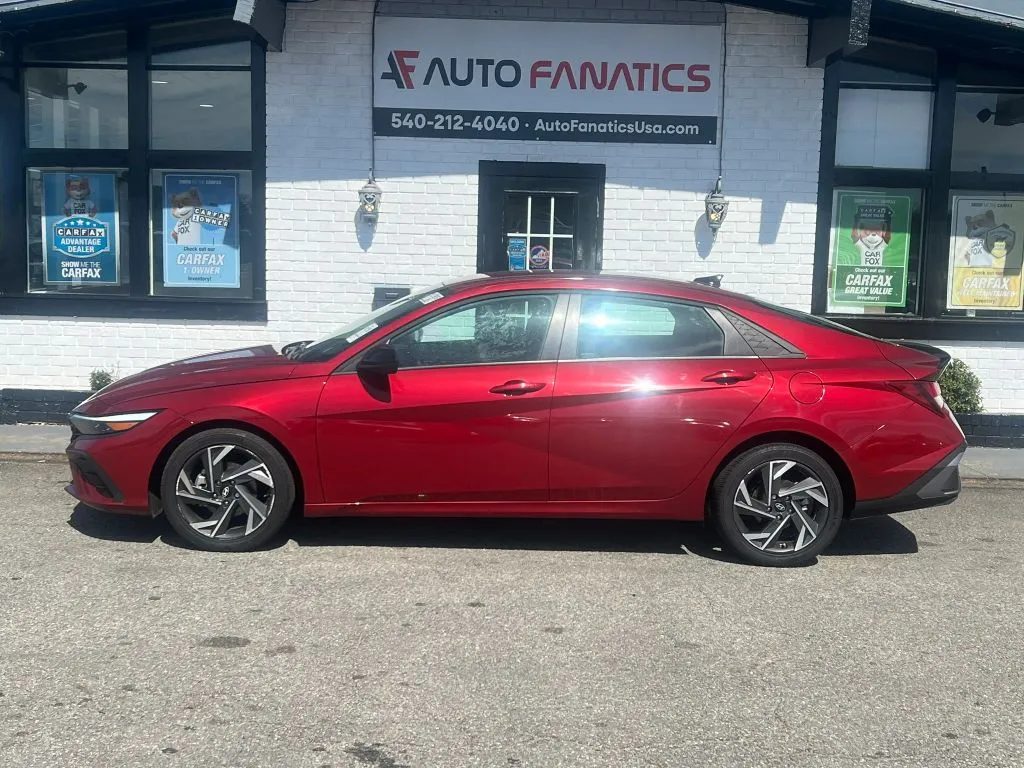 Red 2025 Hyundai Elantra SEL Sport Sedan 4D for sale in Fredericksburg, VA