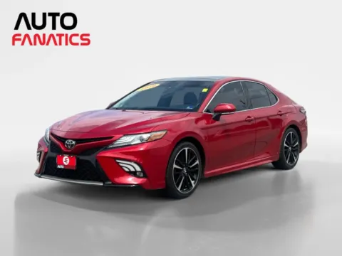 Red 2019 Toyota Camry XSE Sedan 4D for sale in Fredericksburg, VA