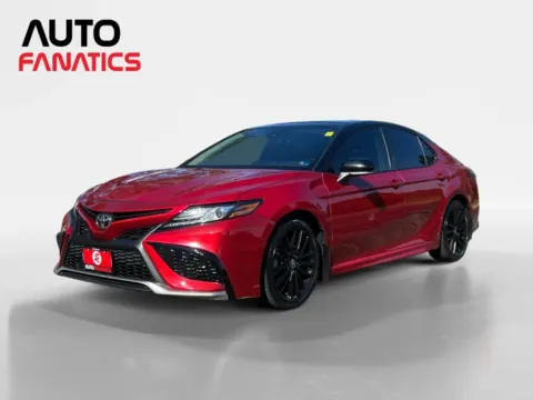 Red 2021 Toyota Camry XSE Sedan 4D for sale in Fredericksburg, VA