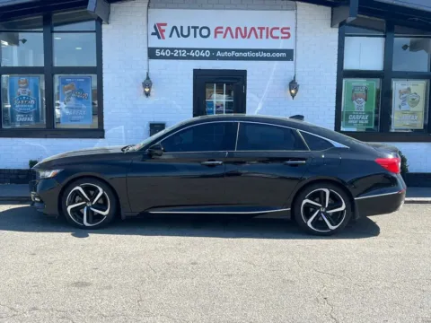 Black 2018 Honda Accord Touring Sedan 4D for sale in Fredericksburg, VA