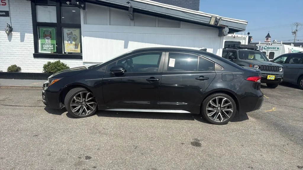 Black 2021 Toyota Corolla SE Sedan 4D for sale in Fredericksburg, VA