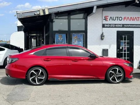 Red 2021 Honda Accord Sport Sedan 4D for sale in Fredericksburg, VA