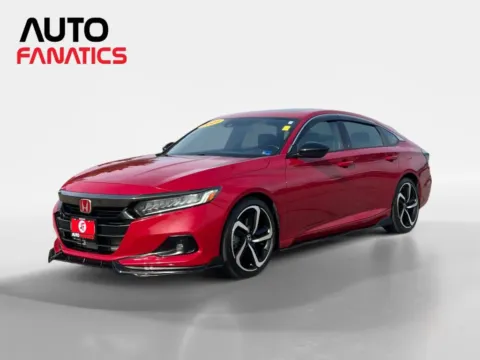 Red 2021 Honda Accord Sport Sedan 4D for sale in Fredericksburg, VA