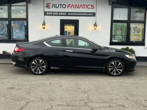 Black 2017 Honda Accord EX Coupe 2D for sale in Fredericksburg, VA