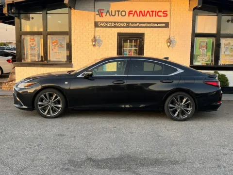 Black 2019 Lexus ES 350 F Sport Sedan 4D for sale in Fredericksburg, VA
