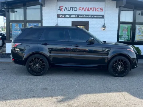 Black 2018 Land Rover Range Rover Sport HSE Sport Utility 4D for sale in Fredericksburg, VA
