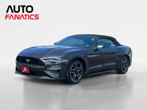 Gray 2022 Ford Mustang EcoBoost Premium Convertible 2D for sale in Fredericksburg, VA