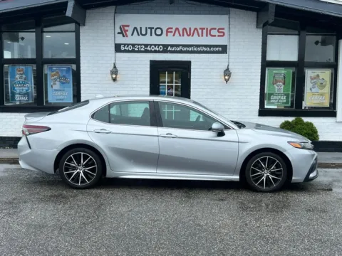 Silver 2022 Toyota Camry SE Sedan 4D for sale in Fredericksburg, VA