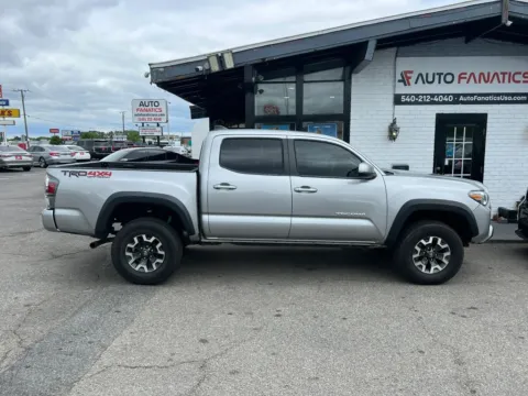 Silver 2021 Toyota Tacoma Double Cab TRD Off-Road Pickup 4D 5 ft for sale in Fredericksburg, VA