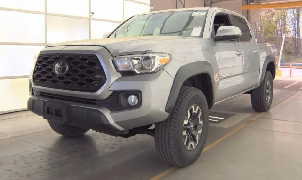 Silver 2021 Toyota Tacoma Double Cab TRD Off-Road Pickup 4D 5 ft for sale in Fredericksburg, VA