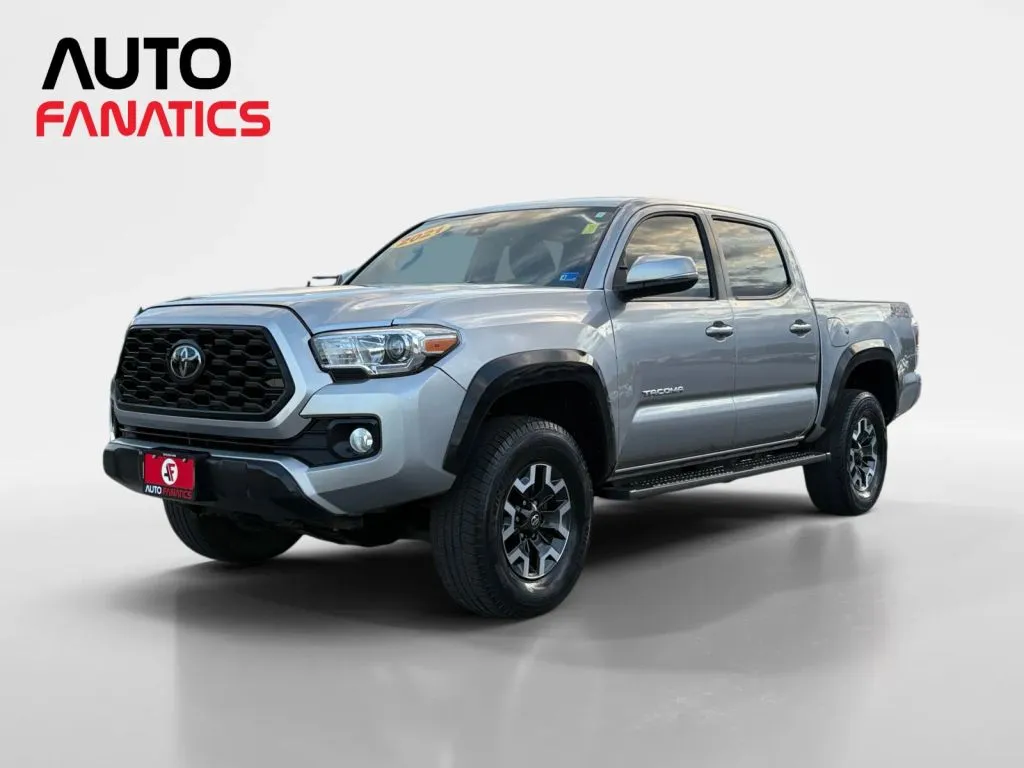 Silver 2021 Toyota Tacoma Double Cab TRD Off-Road Pickup 4D 5 ft for sale in Fredericksburg, VA