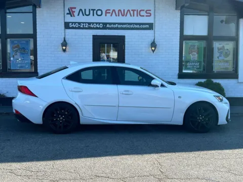 White 2018 Lexus IS 300 Sedan 4D for sale in Fredericksburg, VA