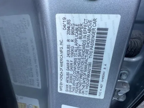 Another view of 2019 Honda Accord Touring Sedan 4D for sale in Fredericksburg, VA at Auto Fanatics