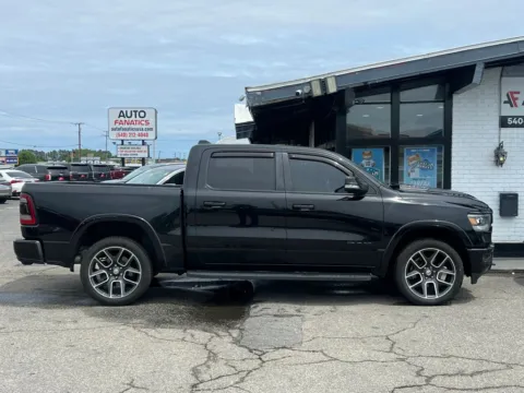 Black 2019 Ram 1500 Crew Cab Laramie Pickup 4D 5 1/2 ft for sale in Fredericksburg, VA